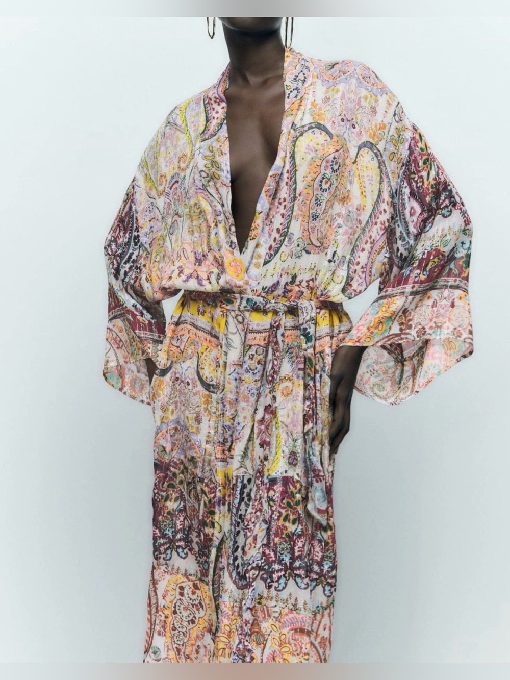 Zara multicolor kimono